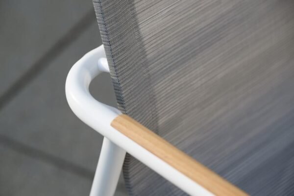 Aliumininis šviesus kėdės rėmas