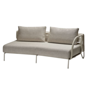 CAI kairės pusės dvivietė sofa