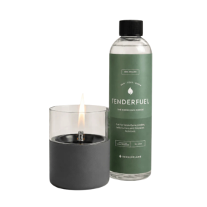 LILLY 10 Dark grey + 0.5 l. ,,Tenderfuel Organic” skystis